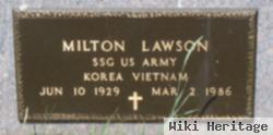 Milton "cookie" Lawson