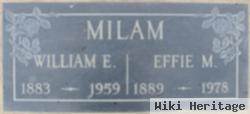 William Edward "ed" Milam