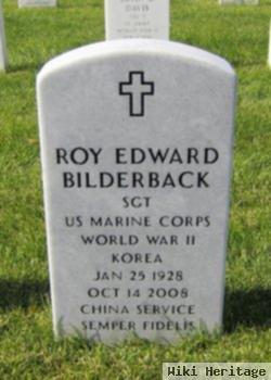 Roy Edward Bilderback