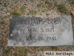 William P Cody