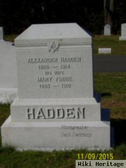 Alexander Hadden