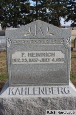 Heinrich Franz (Frank) "henry" Kahlenberg