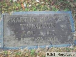 Martha Malinda Dowdy Thomason