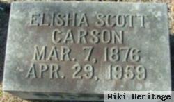 Elisha Scott Carson