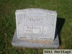 Warren L Solliday