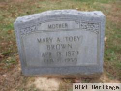 Mary Adeline "toby" Massy Brown