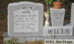 Elaine Mary Wills