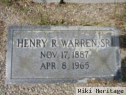 Henry R. Warren, Sr