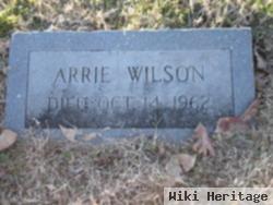 Arrie Wilson