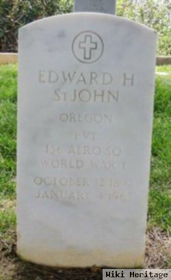 Edward H St John, A-F