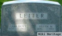 Starr Hoyt Leiter