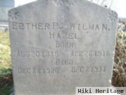 Esther P Hazel