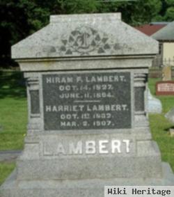 Hiram F Lambert