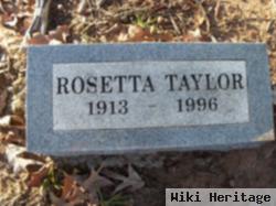 Rosetta Taylor