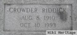 Crowder Riddick