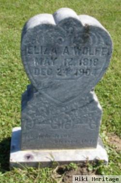 Eliza A Wolfe