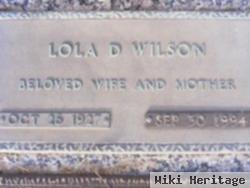 Lola Dosher Brown Wilson