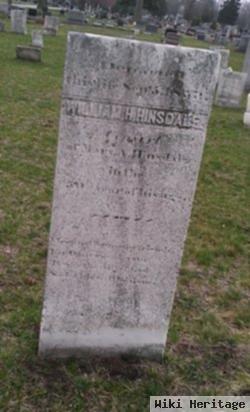 William H Hinsdale