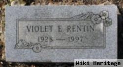 Violet E. Rentin