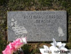 Rosemary Carroll Meador