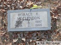 Horace E Mcclendon