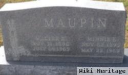 Minnie E. Ebker Maupin