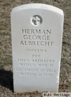 Pvt Herman George Albrecht