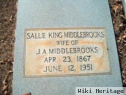 Sallie King Middlebrooks