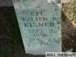 Walter B Kisner