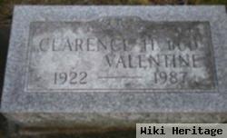 Clarence Hurbert "bud" Valentine