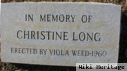 Christine Frick Long