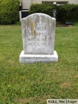 Solomon H Thompson