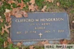 Clifford M Henderson