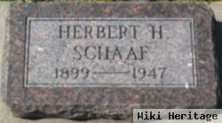 Herbert H Schaaf