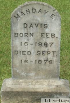 Manday E Davis