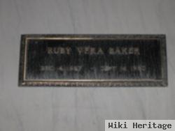 Ruby Vera Baker