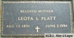 Leota L Deforest Platt