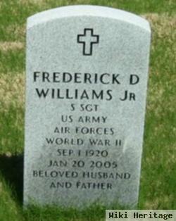 Frederick D Williams, Jr