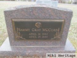 Sammy Gray Mccord