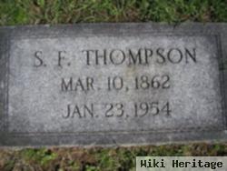 S F Thompson