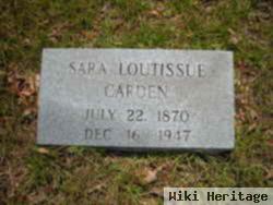 Sarah Loutissue Carden