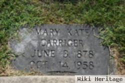 Mary Kate "kittie" Carriger