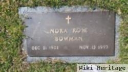 Nora Lee Rose Bowman