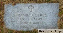 Pfc Frank J Ceres