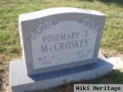 Rosemary F. Mccroskey