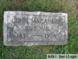 John Macaulay Susong