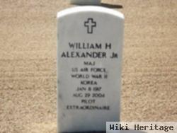 Maj William H Alexander, Jr