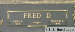 Fred D Sink