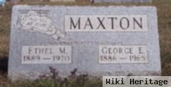 George E Maxton