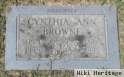 Cynthia Ann Browne